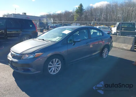 2012 Honda Civic Ex from USA, damaged, VIN 19XFB2F81CE318377